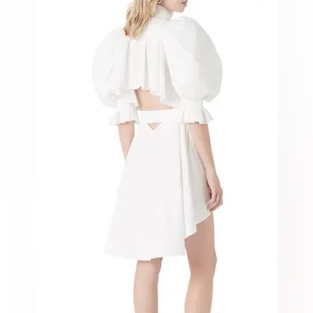 AJE EUCALYPT PUFF SLEEVE SHIRT DRESS - Picture 2 of 5